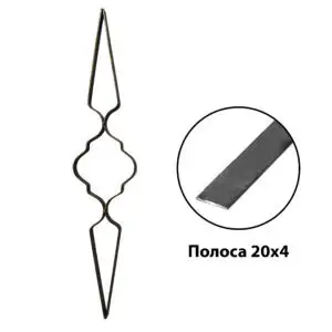 Крючок двойной КИ-22.VRN