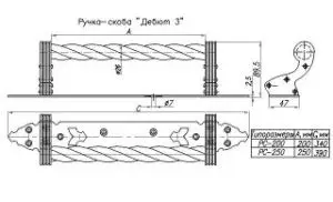 Столб начальный SK51.20.1.BZ